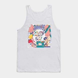 Sewing Icons Tank Top